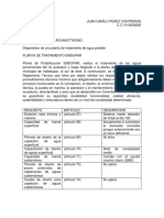 Diagnostico de Una Planta de Tratamiento de Agua Potable