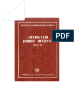 Diccionario Jurídico Mexicano D 1 Preliminares