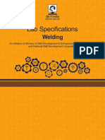 Lab Specifications Welding