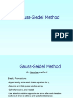 2 Gauss Seidel