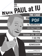 Ron Paul "Tonight" Poster