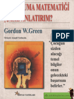 Gordon W Green-Cocuguma Matematigi Nasil Anlatirim PDF