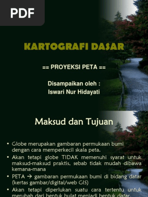 4 Kartografi Dasar Ganjil Proyeksi Pdf