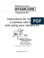Instructions Kit Camera 6leds