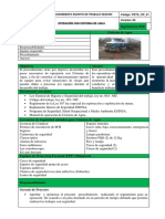 Procedimiento Escrito de Trabajo Seguro Operacion Camion Cisterna