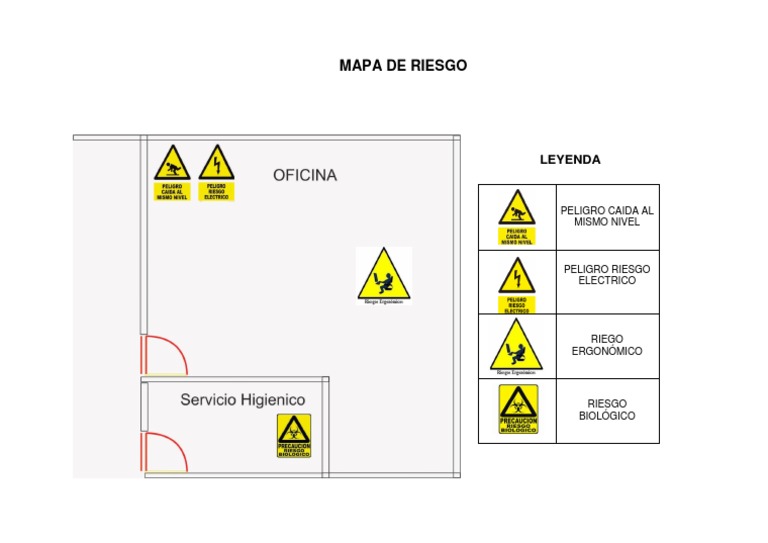 Mapa de Riesgo de Una Oficina | PDF