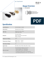 LED Indicator Range Overview: Receptacle