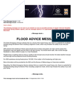 Bremer Flood Advice