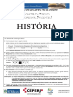 Concurso Público para Professor Docente I de História no Estado do Rio de Janeiro