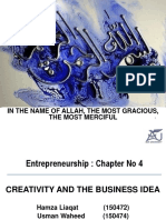 CHP 4 Creativity and The Business Idea