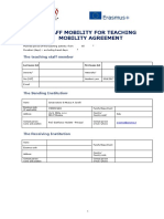 Staff Mobility for Teaching at a Music Conservatory