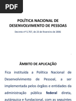 Política Nacional de Desenvolvimento de Pessoas