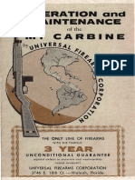 Operation Maintenance M1 Carbine