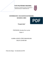 Determinación y Aplicación de Estándares - Diana Melissa Jacinto López. Proyecto Final