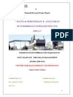 Ratio & Performance Analysis in DCM Shriram Consolidated Ltd. (DSCL)