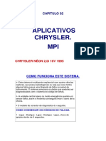 Como funciona o sistema MPI Chrysler Neon 2.0i 16v 1995