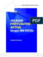 Ebook Software - Aplikasi Penyusutan Aktiva Excel