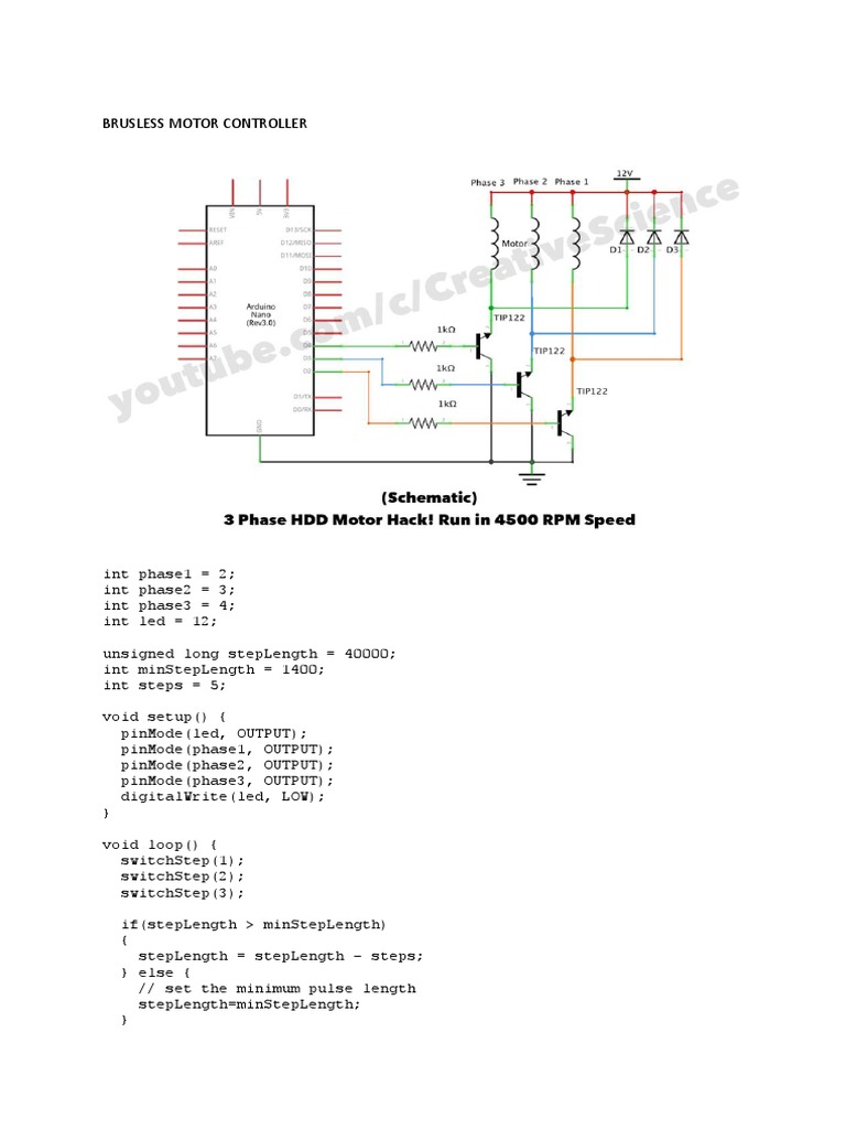 How to Wire a Brushless Motor Controller: Step-by-Step Diagram Guide