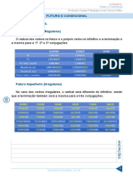 Resumo 2177955 Joice Asevedo 21573765 Espanhol Aula 12 Futuro e Condicional