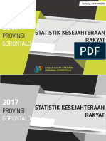 Statistik Kesejahteraan Rakyat Provinsi Gorontalo 2017 PDF