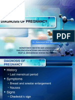 Diagnosis in Pregnancy