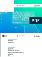Guía de Implementación de Un Sistema de Gestión de Documentos Electrónicos de Archivo PDF