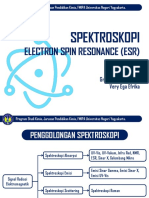 Spektroskopi Electron Spin Resonance