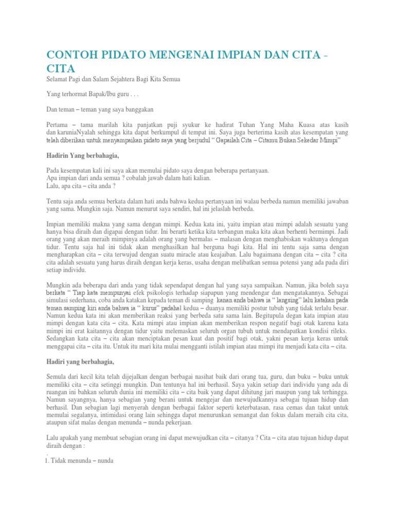 Mengungkap Arti Mimpi Berpidato Di Depan Kelas