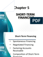 Chapter 5 - Short Term Financing