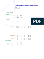 Analisis Sismico Estatico de Un Edificio de Dos Niveles: Datos Generales