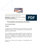 Formulación Proyect Sociales PDF