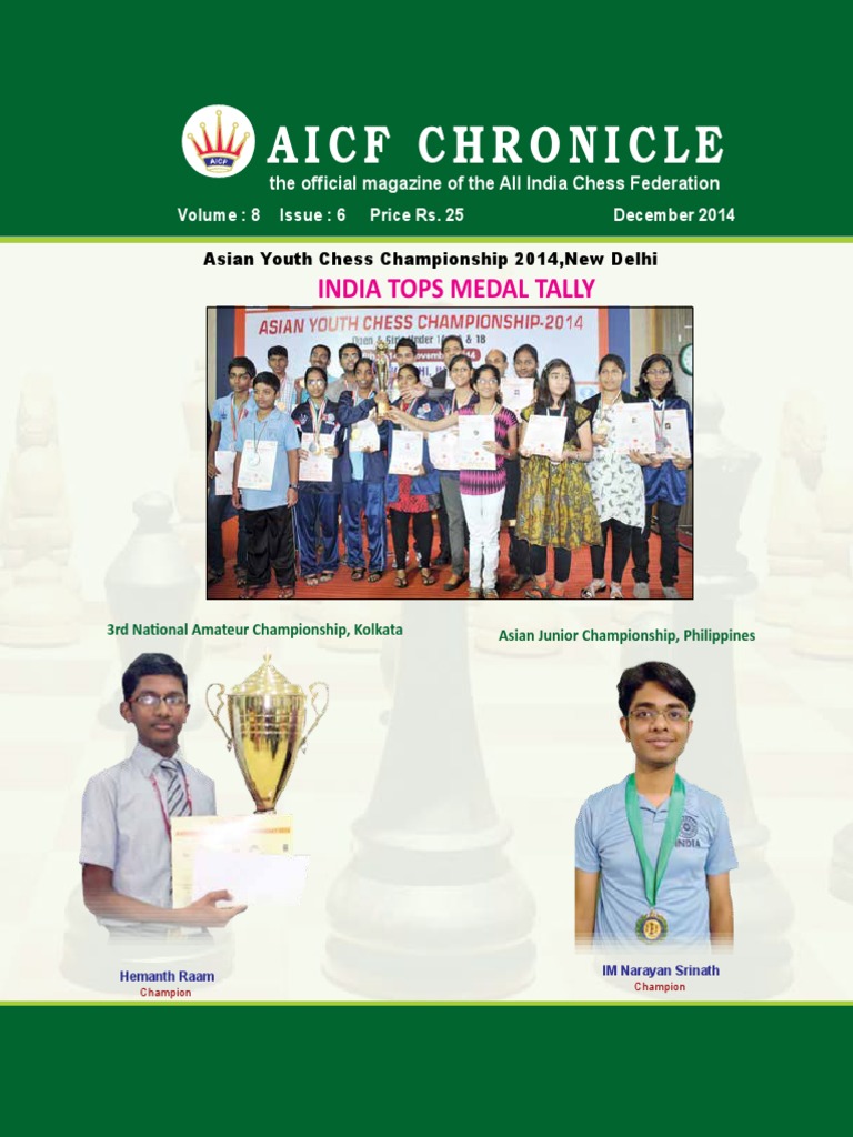 2014 Dec Chronicle Aicfpdf Chess Titles Sports - 