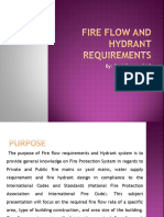 Fire Flow and Hydrant Sys