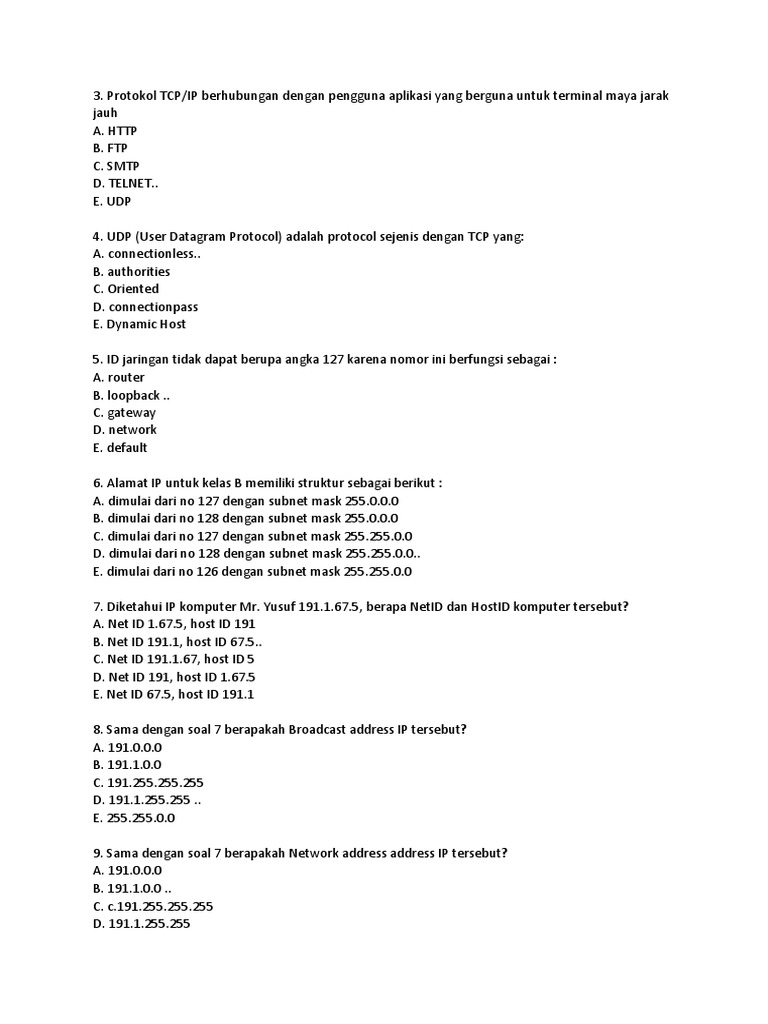 Alamat Ip Untuk Kelas B Memiliki Struktur Sebagai Berikut