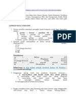 Soal Pilihan Ganda Sistem Komputer 08