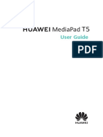 HUAWEI MediaPad T5 User Guide - (EMUI8.0 - 03, En, Normal)