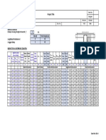 Beam Design With Reinf. Ratios & Bars in Two Rows