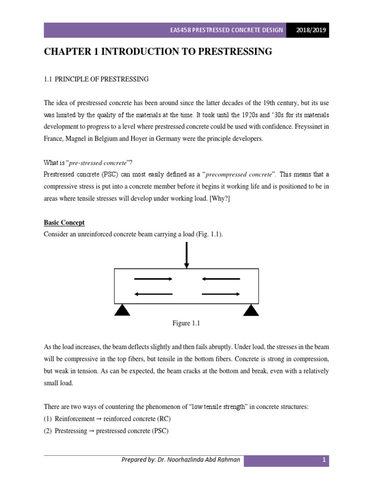 Prestressed Concrete Design Overview | PDF | Prestressed Concrete ...