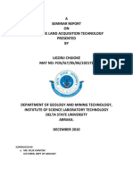 A Seminar Report ON Cablefree Land Acquisition Technology Presented BY