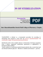 Validation of Sterilization -KDB