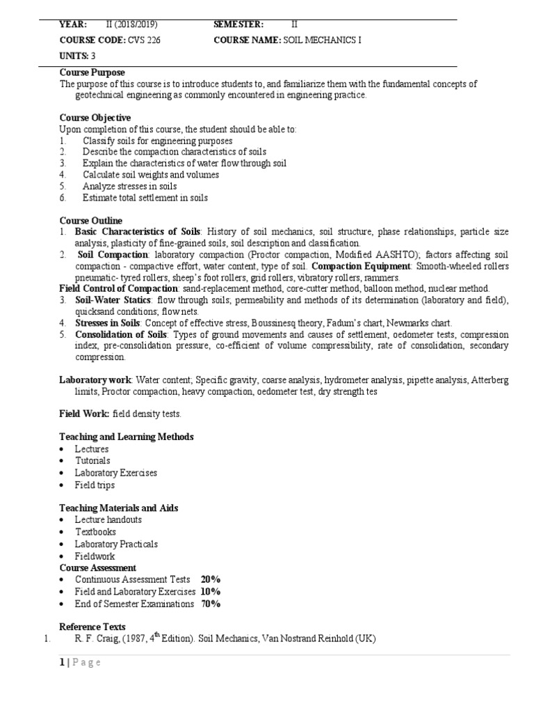 Introduction to Soil Mechanics I | PDF | Weathering | Geotechnical ...