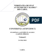 Conferinta Studii de Caz Articole PDF