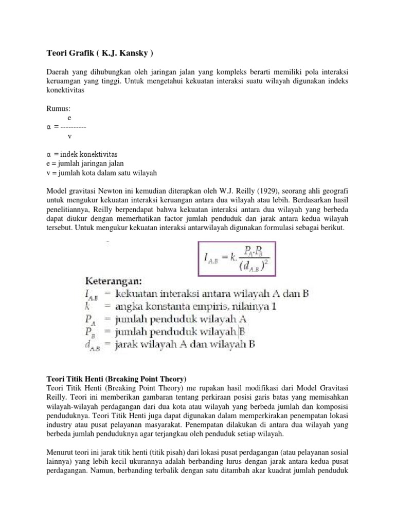 Dasar Teori Konektivitas