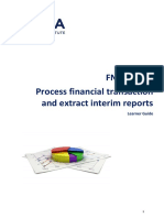 Process financial reports