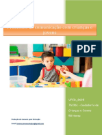 UFCD - 9638 - Processos de Comunicação Com Crianças e Jovens - Índice