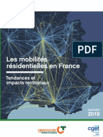Rapport Du CGET Sur Les Mobilités Résidentielles