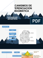 Mecanismos de diferenciación magmática