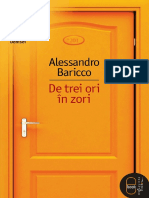Alessandro Baricco-De Trei Ori in Zori