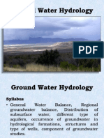 Ground Water Hydrology