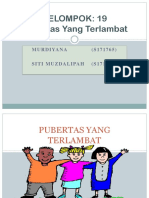 Kelompok 19 Pubertas Yang Terlambat